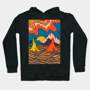 A sea of colour Hoodie